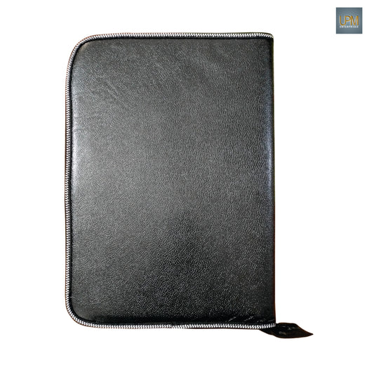 UPM Leather A4 Size Document Folder with photos pocket