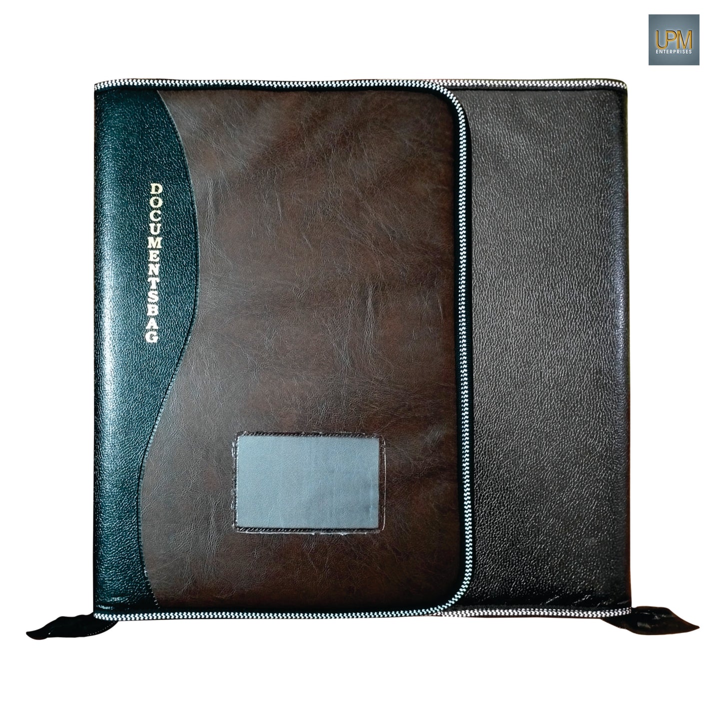 UPM Leather A4 Size Document Folder with photos pocket