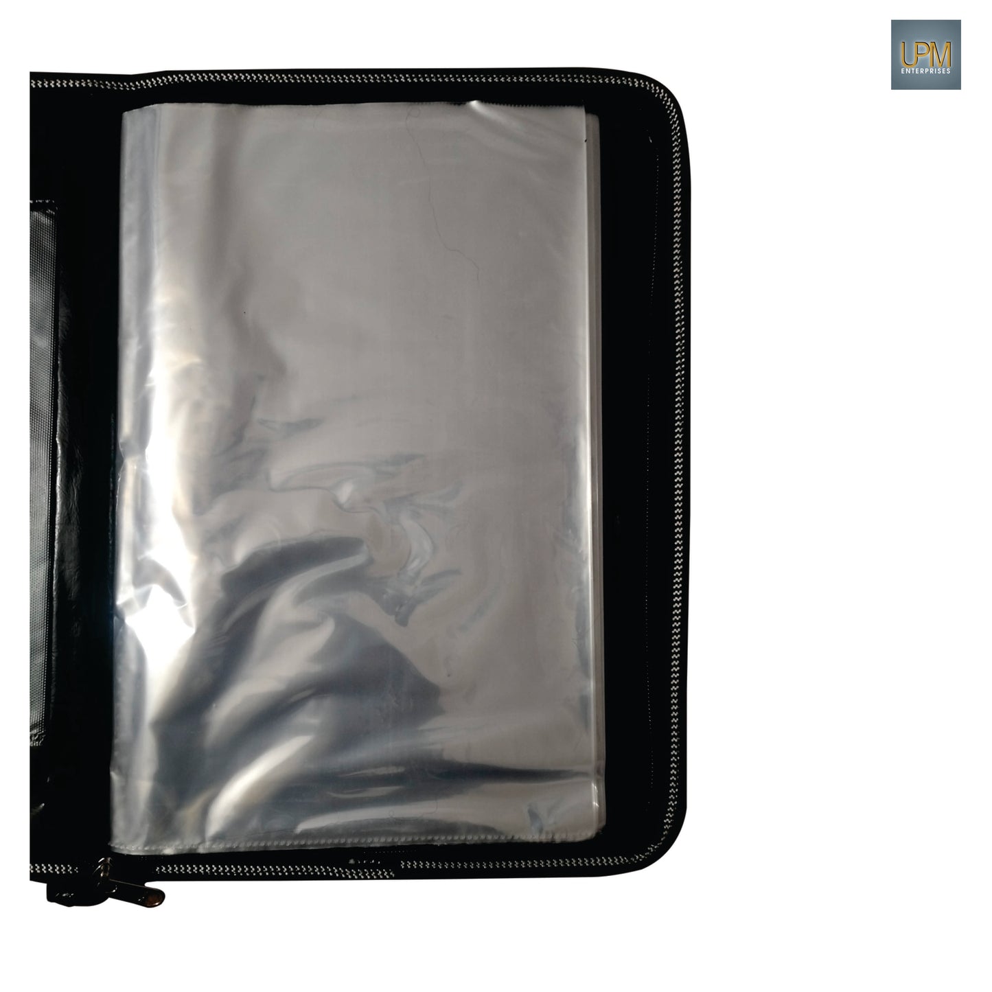 UPM Leather A4 Size Document Folder with photos pocket