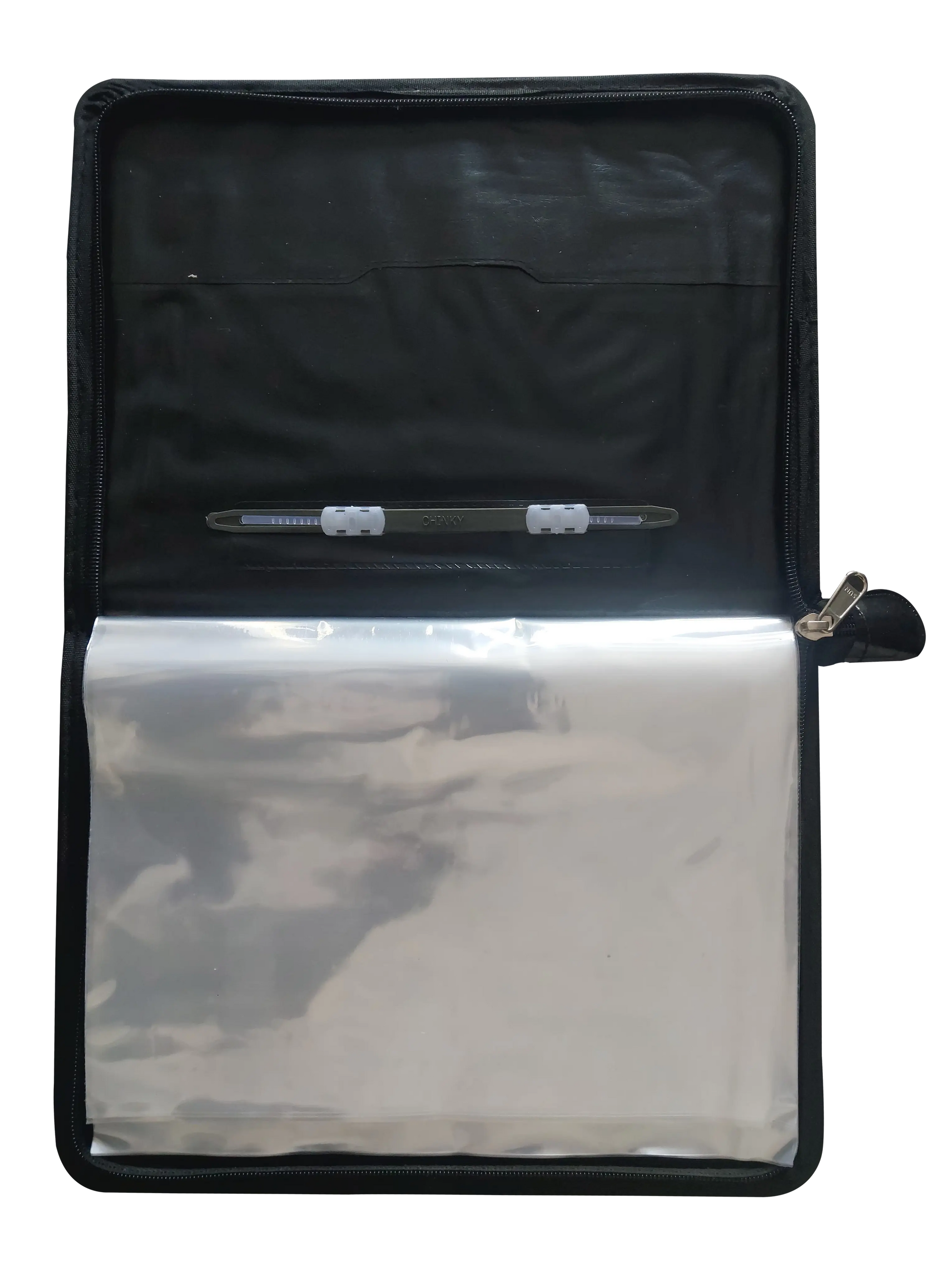 Document Professional File Folders, Document Files Leather - Black 20 Sleeve - UPM ENTER STORE