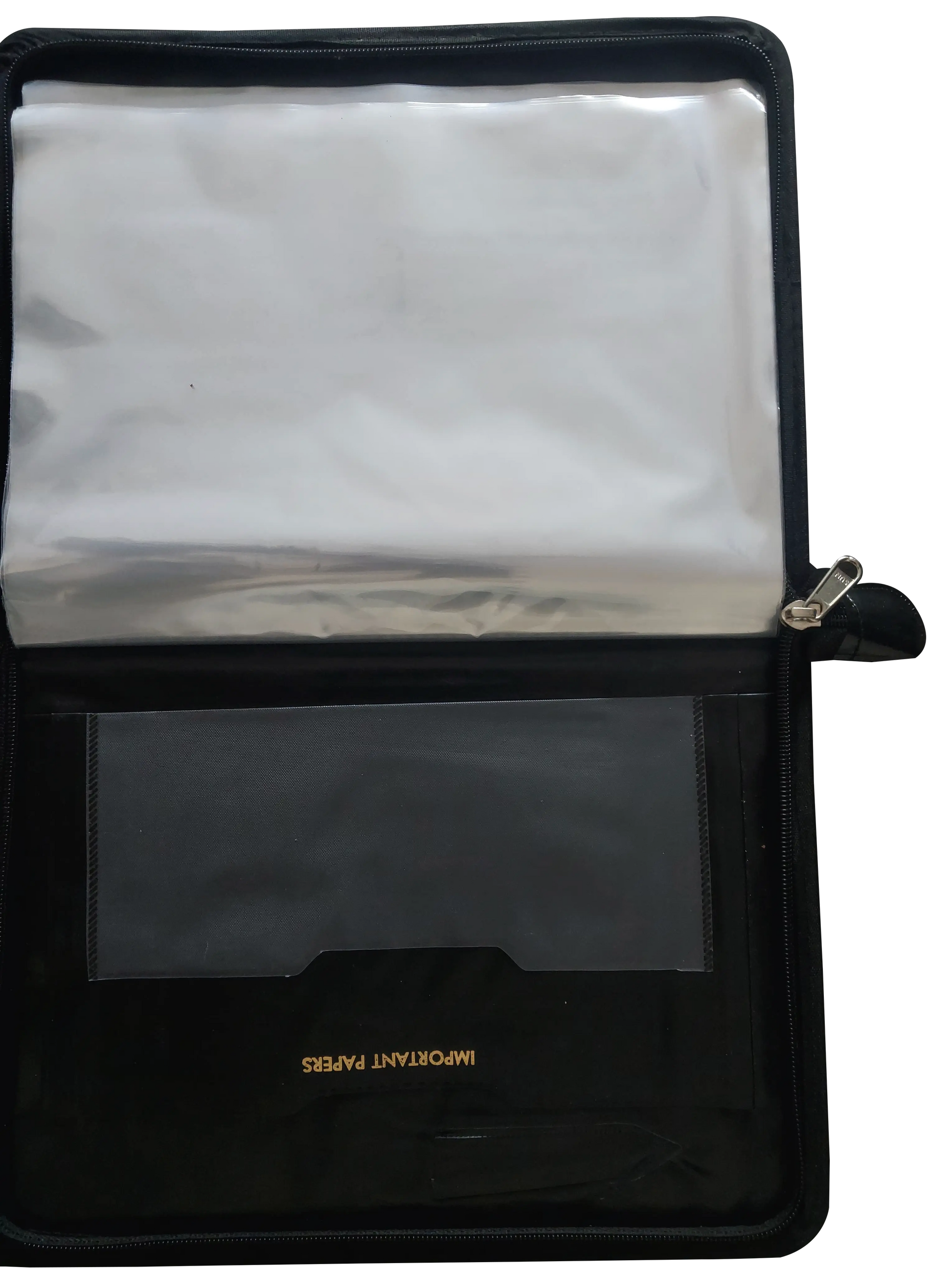 Document Professional File Folders, Document Files Leather - Black 20 Sleeve - UPM ENTER STORE