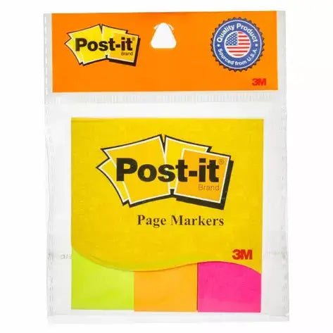 3M 3x3 inch Assorted Page Marker pack of 10 (150 sheets per Pack) 1500 Sheet